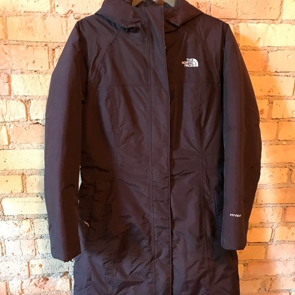 The North Face Jackets & Blazers - Purple size medium long northface